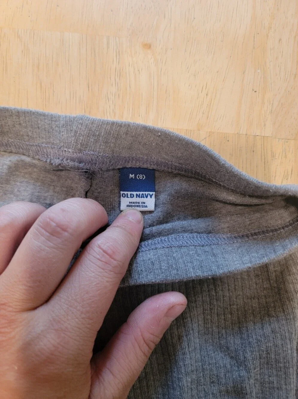Girls Old Navy 2 Pack Biker Shorts Blue And Grey.